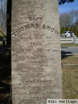 Capt Thomas Snow