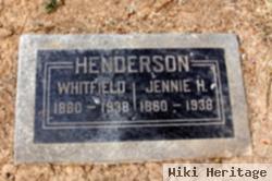 Jennie Howerton Henderson