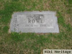 Edwin Lee Rowe