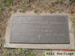 William Milburn Hensley