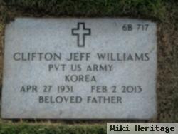 Pvt Clifton Jeff Williams