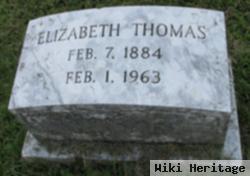 Elizabeth Thomas