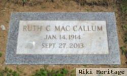 Mrs Ruth Clare Harris Maccallum