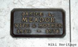 Janice L Meador