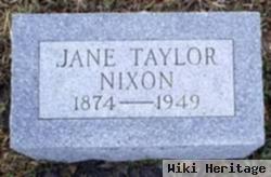 Vicey Jane Taylor Nixon