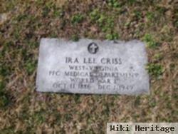 Ira Lee Criss