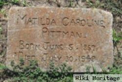 Matilda Caroline Morgan Pittman