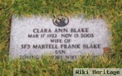 Clara Ann Blake