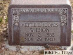 Mettie Elnora Hoopes Wilson