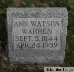 Ann Watson Warren