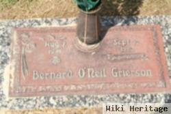 Bernard O'neil Grierson