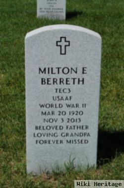 Milton "milt" Berreth