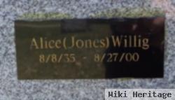 Alice Jones Willig