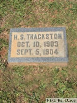 H S Thackston