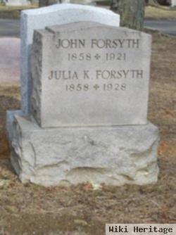 Julia K Forsyth