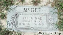 Valla Mae Mcgee