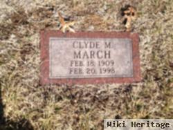 Clyde M March