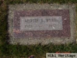 Myrtle L Stevens Webb