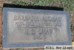 Barbara A Shaw