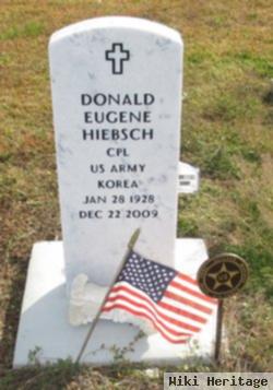 Donald Eugene "don" Hiebsch