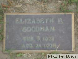 Elizabeth H Goodman