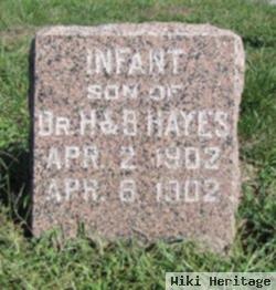 Infant Son Hayes