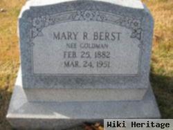 Mary R. Goldman Berst