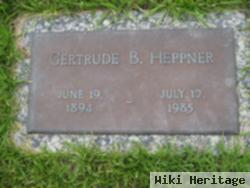 Gertrude B Heppner