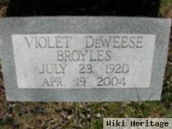 Violet Deweese Broyles