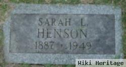 Sarah Louisa George Henson