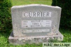 Maston D Currier, Jr