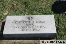 Chester James "chet" Cole