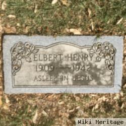 Elbert Henry