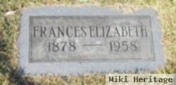 Frances Elizabeth Orahood