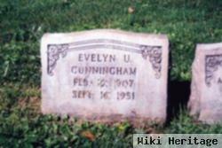 Evelyn U Miller Cunningham