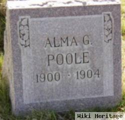 Alma G Poole
