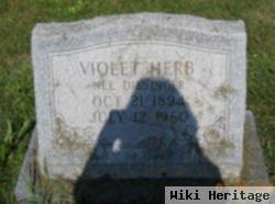 Violet Dissinger Herb