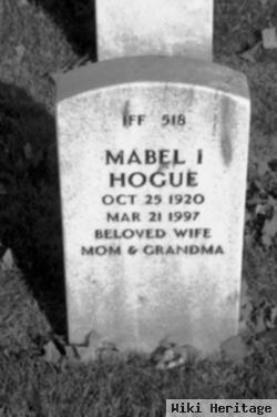 Mabel I Hogue