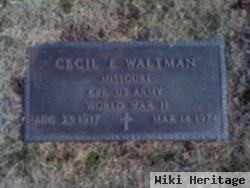 Cecil E. Waltman