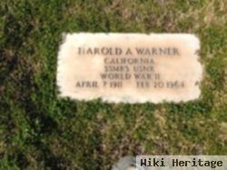 Harold Arthur Warner