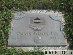 Calvin Wesley Lee