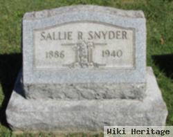 Sallie R Smith Snyder