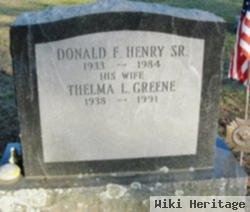 Thelma L Greene Henry