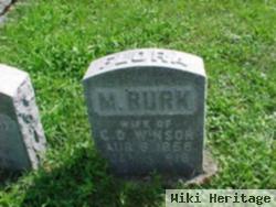 Flora M Burk Winsor