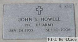 Pfc John E. Howell