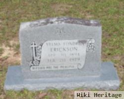 Velma Fondren Erickson