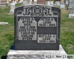 Peter H Myers