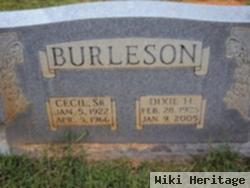 Cecil Burleson, Sr