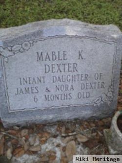 Mable K Dexter