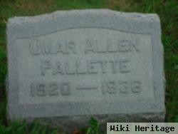 Omar Allen Pallette